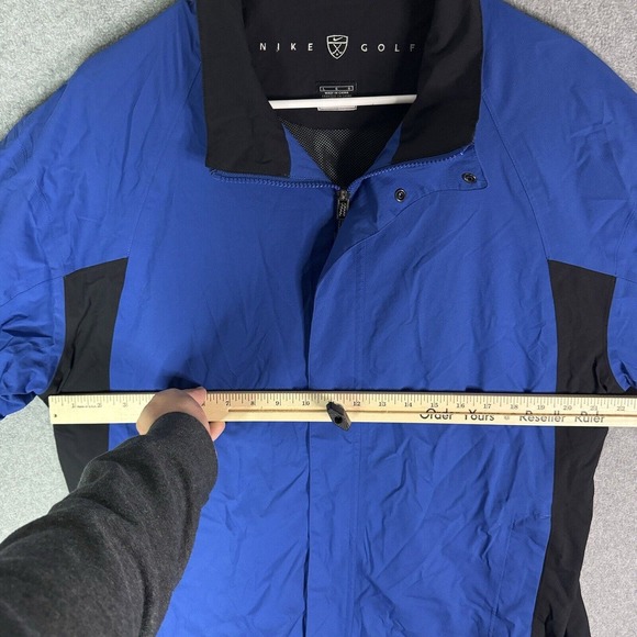 Nike Golf Storm Fit Jacket Adult Large Blue Full Zip Windbreaker Coat Mens - Picture 7 of 12